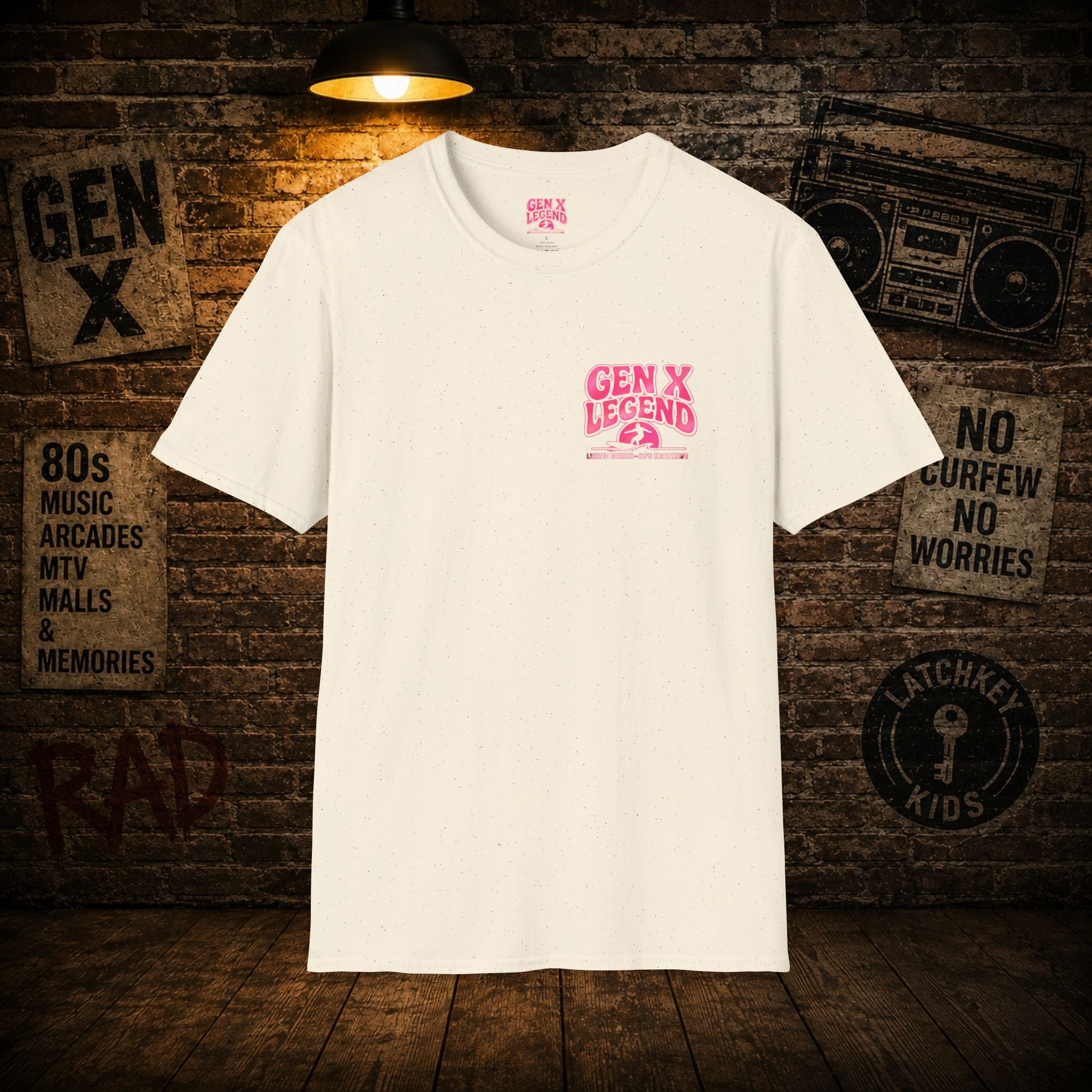 Gen X Legend T-Shirt — 80's Heatwave - 'Hose Water'