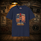 Gen X Legend T-Shirt — 'Born Free Raised Wild'