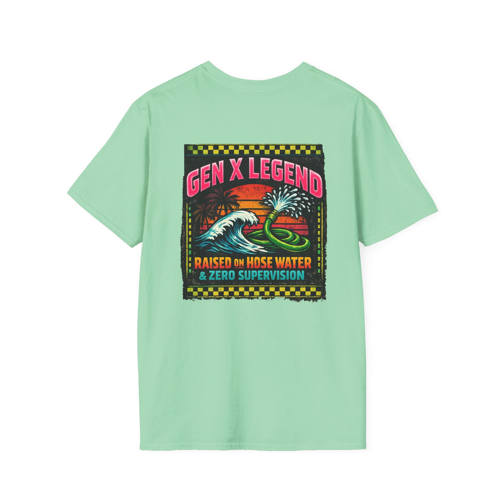Gen X Legend T-Shirt — 80's Heatwave - 'Hose Water'