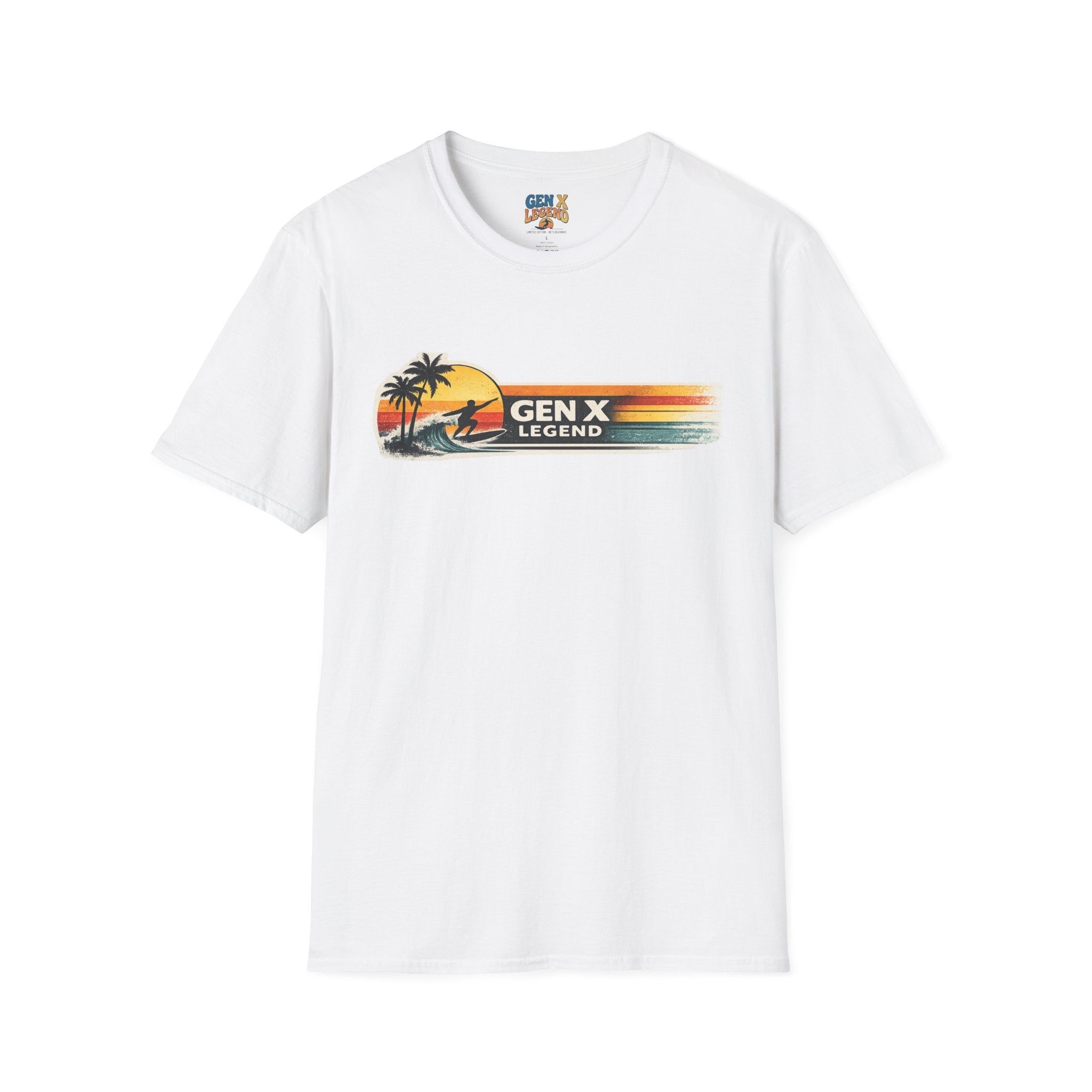 Gen X Legend T-Shirt — 80's Heatwave - 'Pacific Vibes'