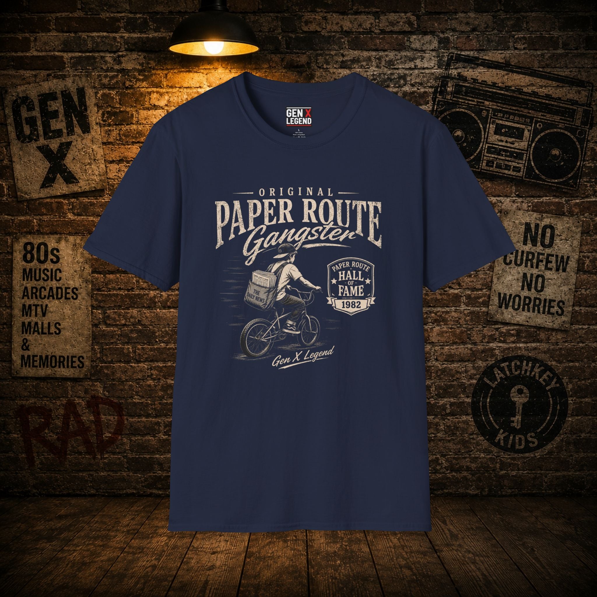 Gen X Legend T-Shirt — Paper Route Gangster