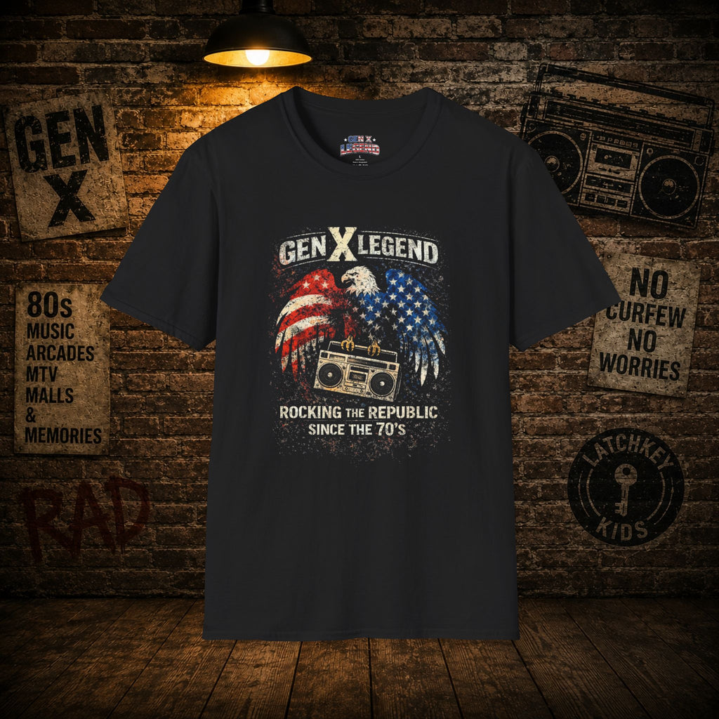 Gen X Legend T-Shirt — 'Rocking the Republic'