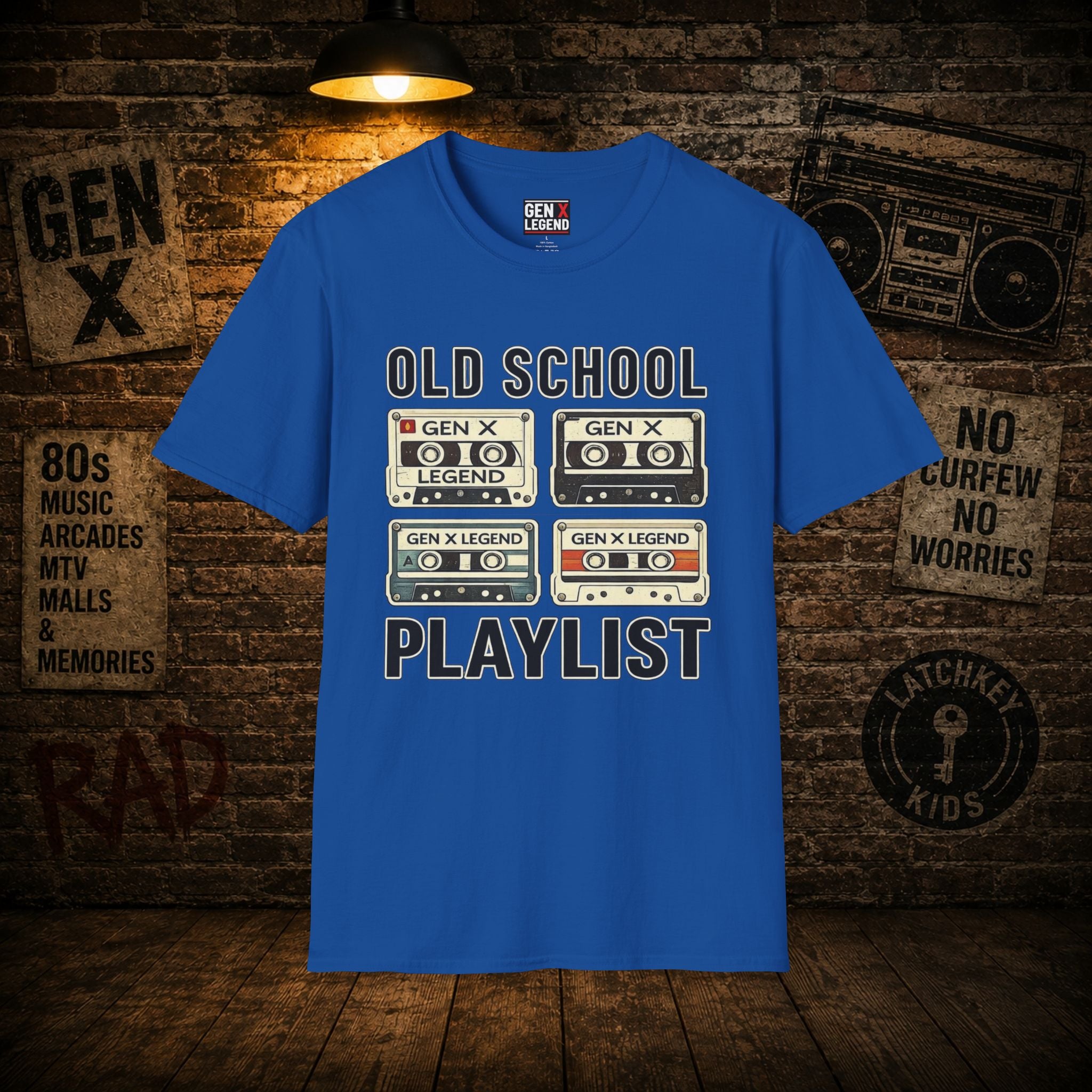 Gen X Legend T-Shirt — 'Old School Playlist'