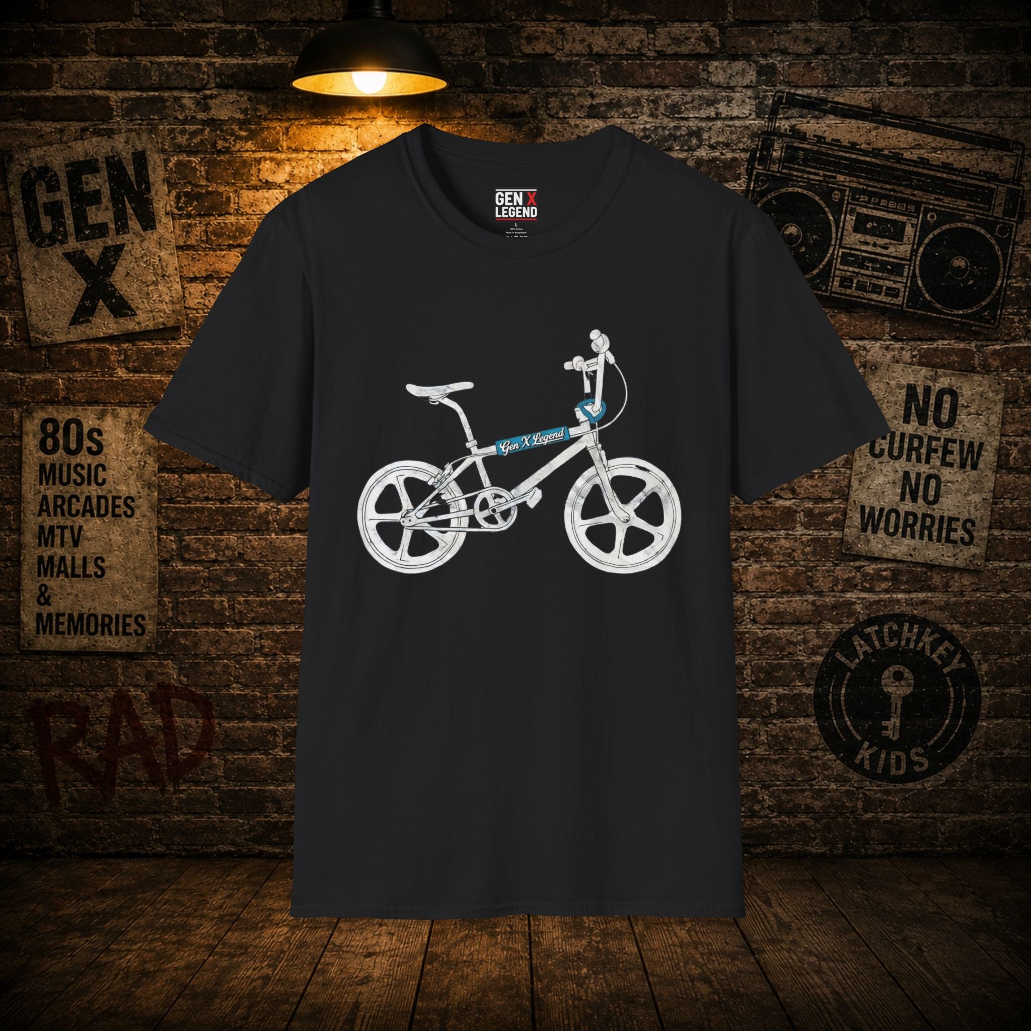 Gen X Legend T-Shirt — 'BMX Bike'