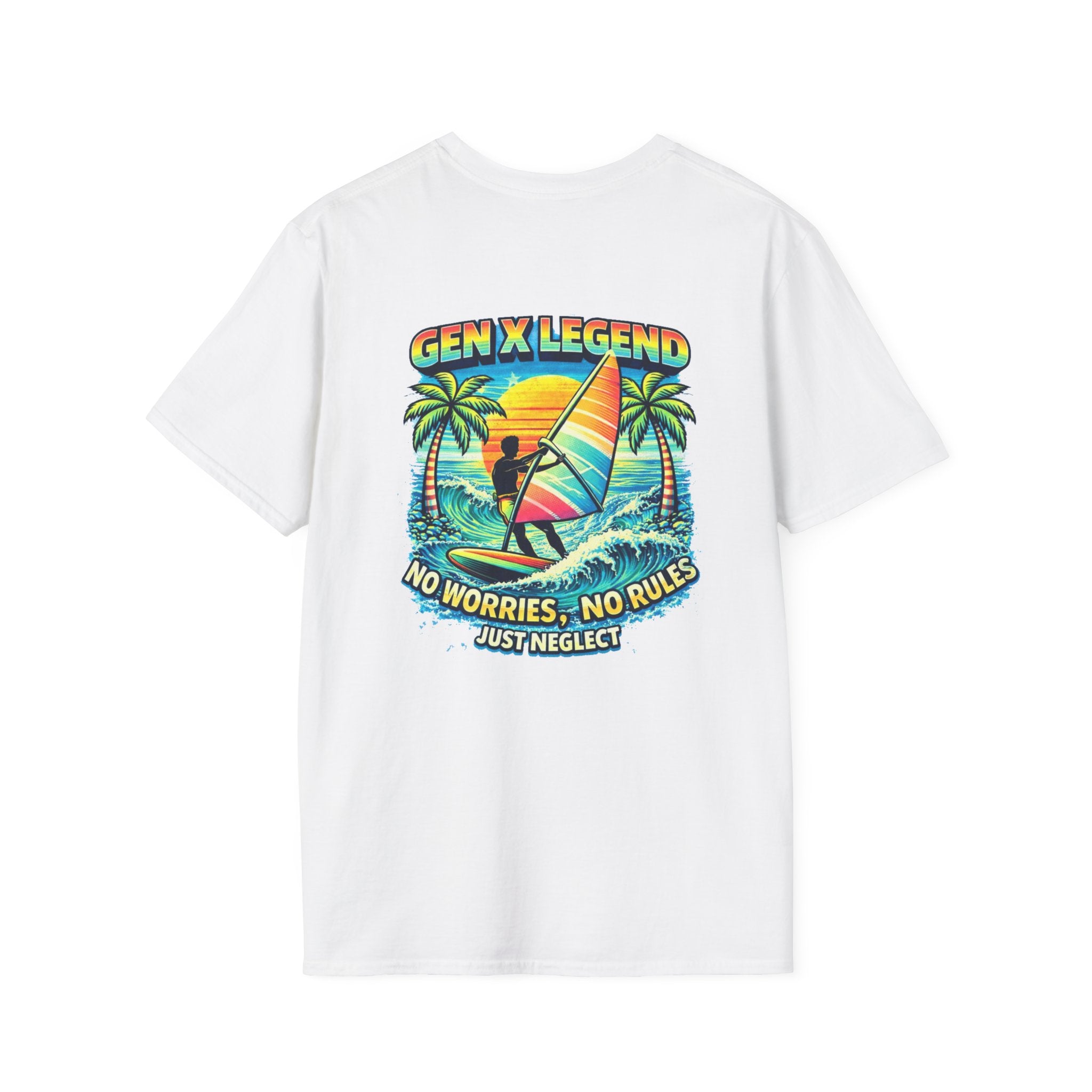 Gen X Legend T-Shirt — 80's Heatwave - 'No Worries'