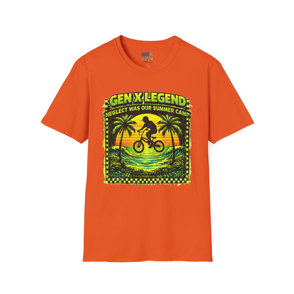 Gen X Legend T-Shirt — 80's Heatwave - 'Summer Camp'