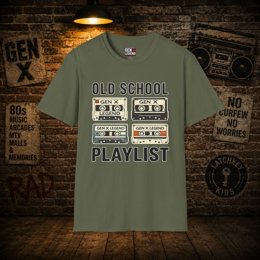 Gen X Legend T-Shirt — 'Old School Playlist'