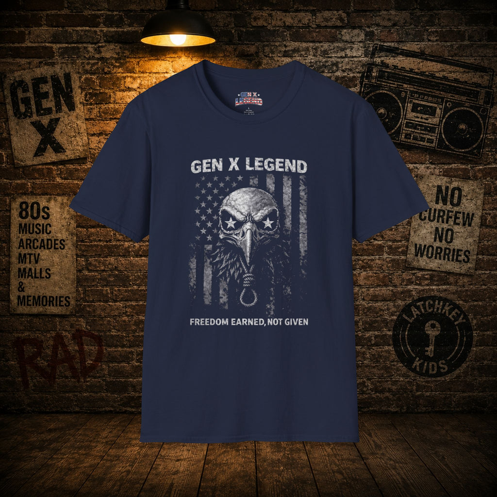 Gen X Legend T-Shirt — 'Freedom Earned'