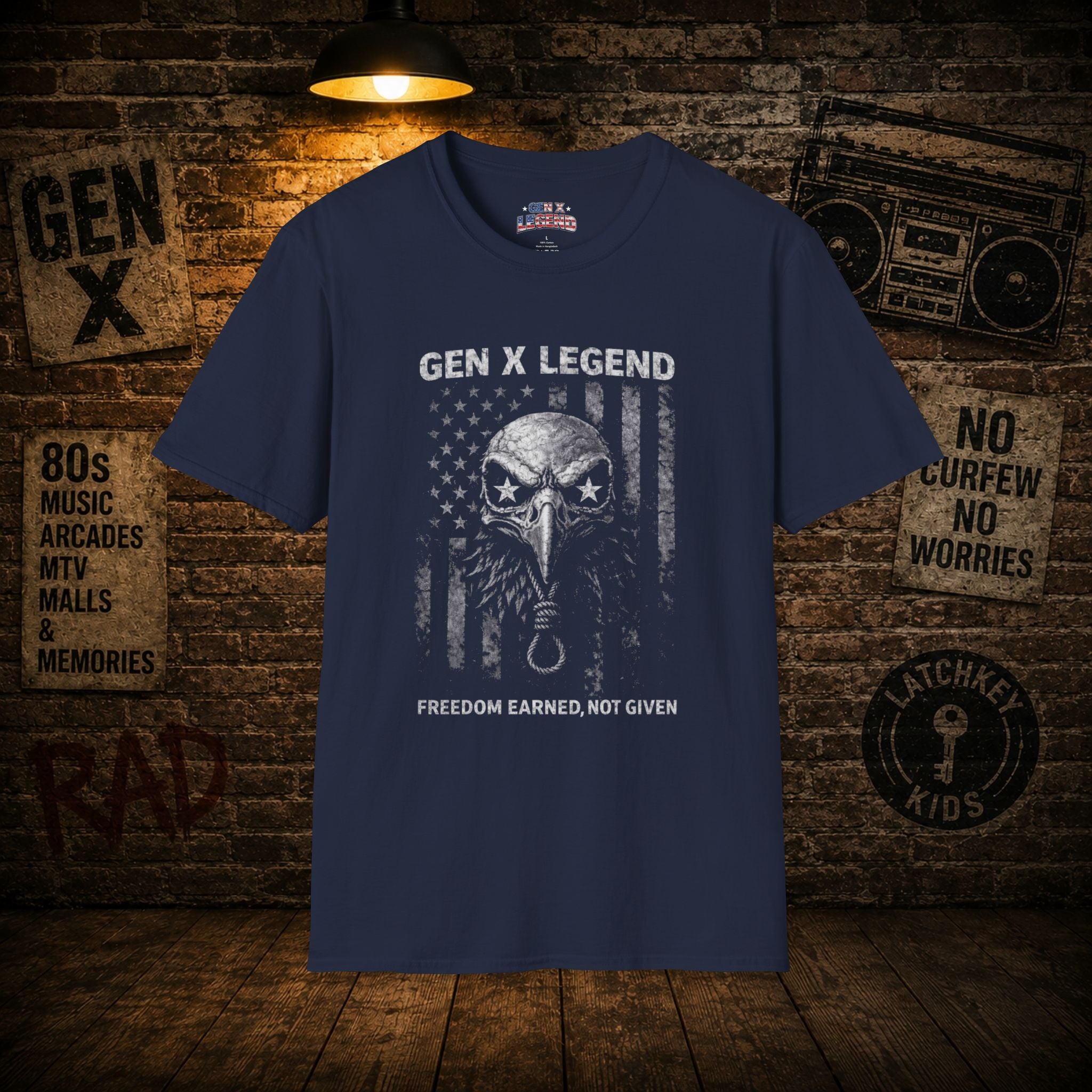 Gen X Legend T-Shirt — 'Freedom Earned'