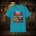 Gen X Legend T-Shirt — 80's Heatwave - 'Real Problems'