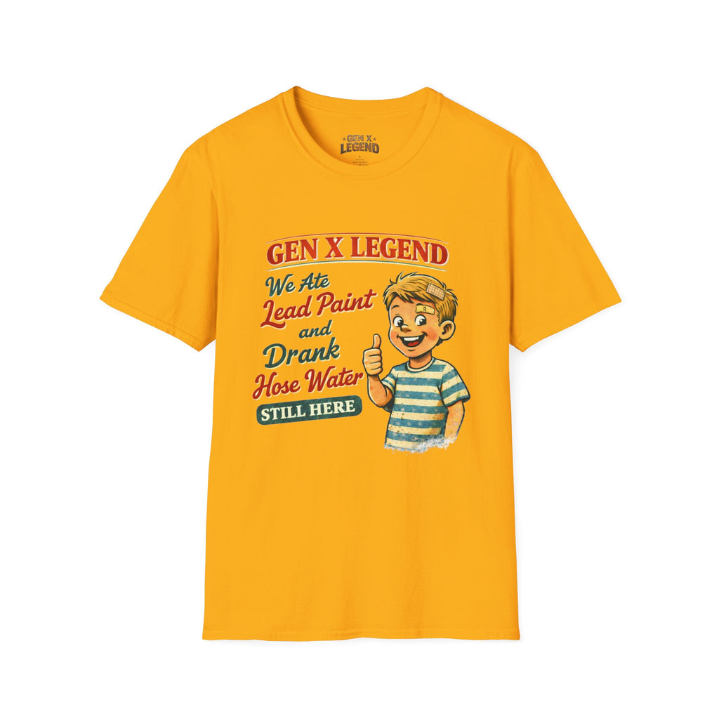 Gen X Legend T-Shirt — 'Ate Lead Paint' Tee