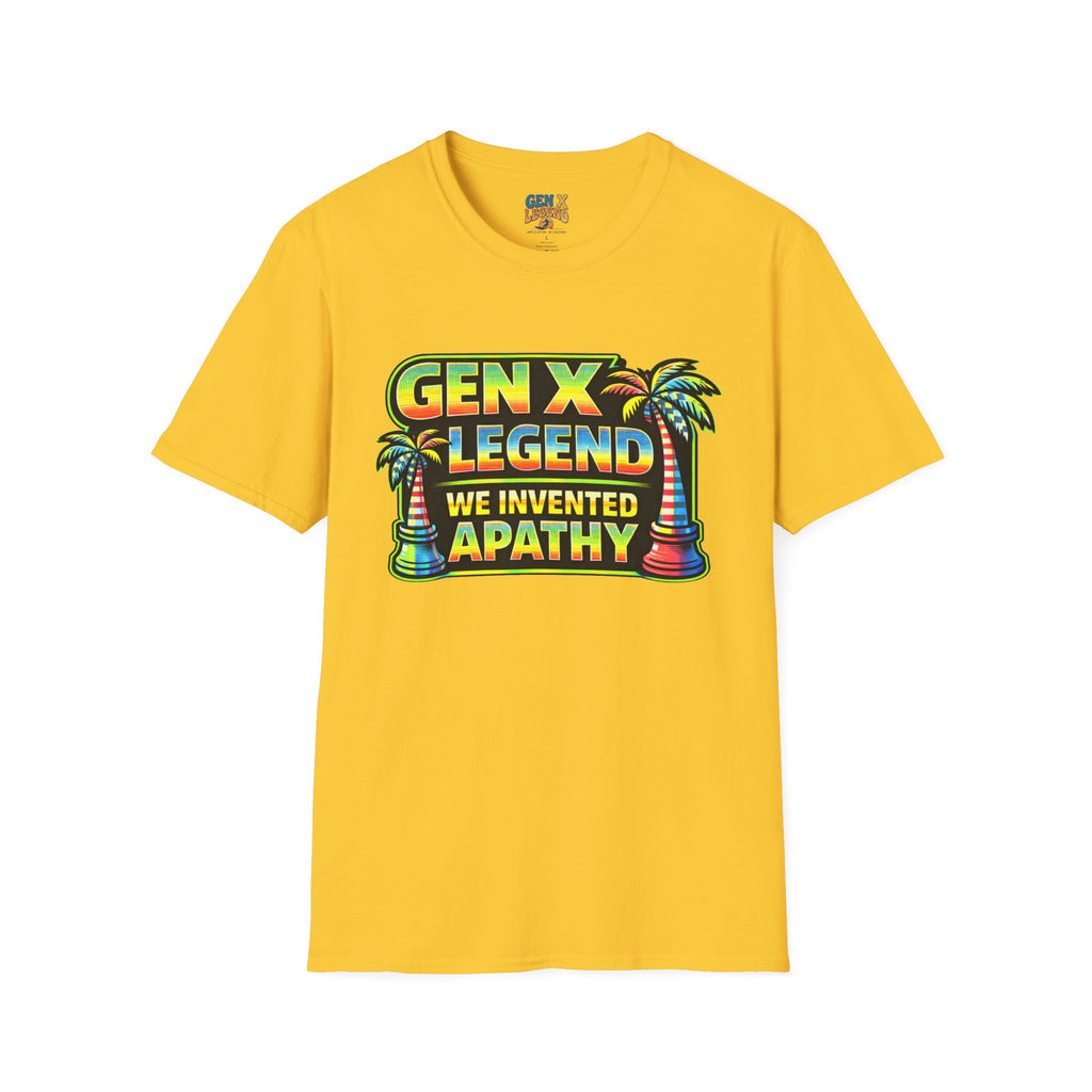 Gen X Legend T-Shirt — 80's Heatwave - 'Apathy'