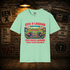 Gen X Legend T-Shirt — 80's Heatwave - 'Mixtapes'