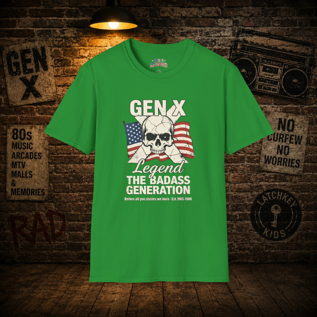 Gen X Legend T-Shirt — 'The Badass Generation'