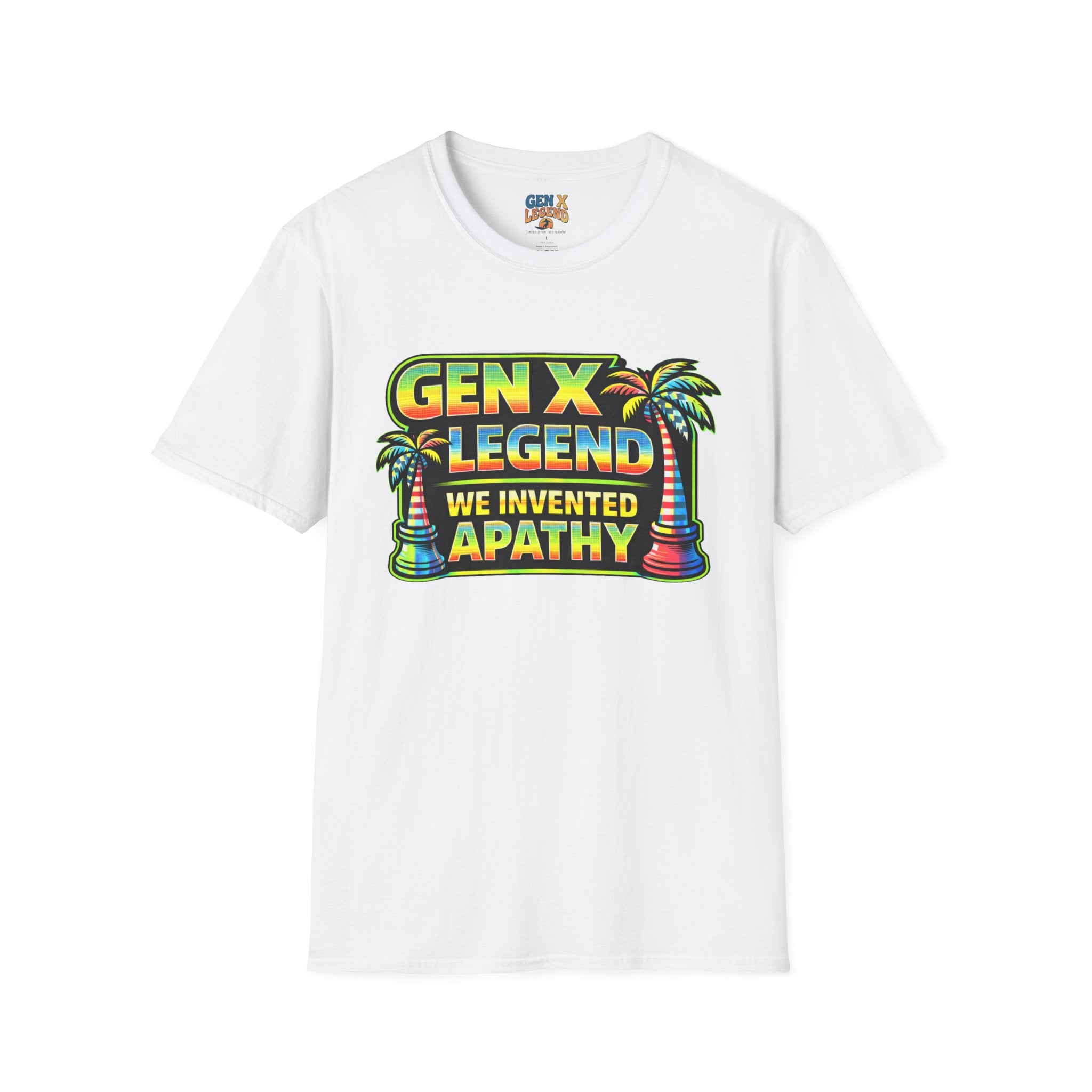 Gen X Legend T-Shirt — 80's Heatwave - 'Apathy'
