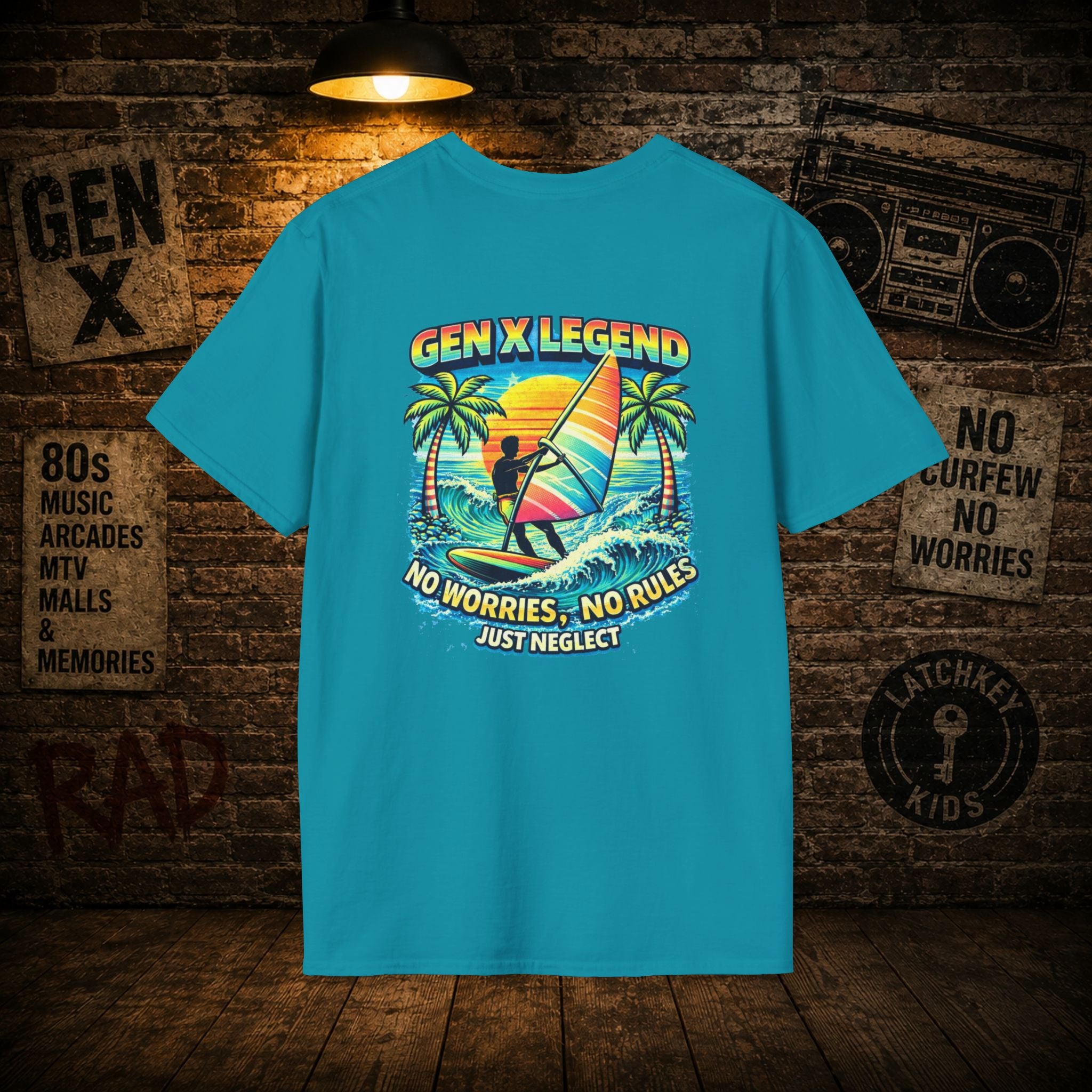 Gen X Legend T-Shirt — 80's Heatwave - 'No Worries'