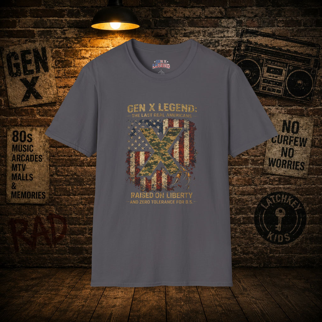 Gen X Legend T-Shirt — 'Last Real Americans'