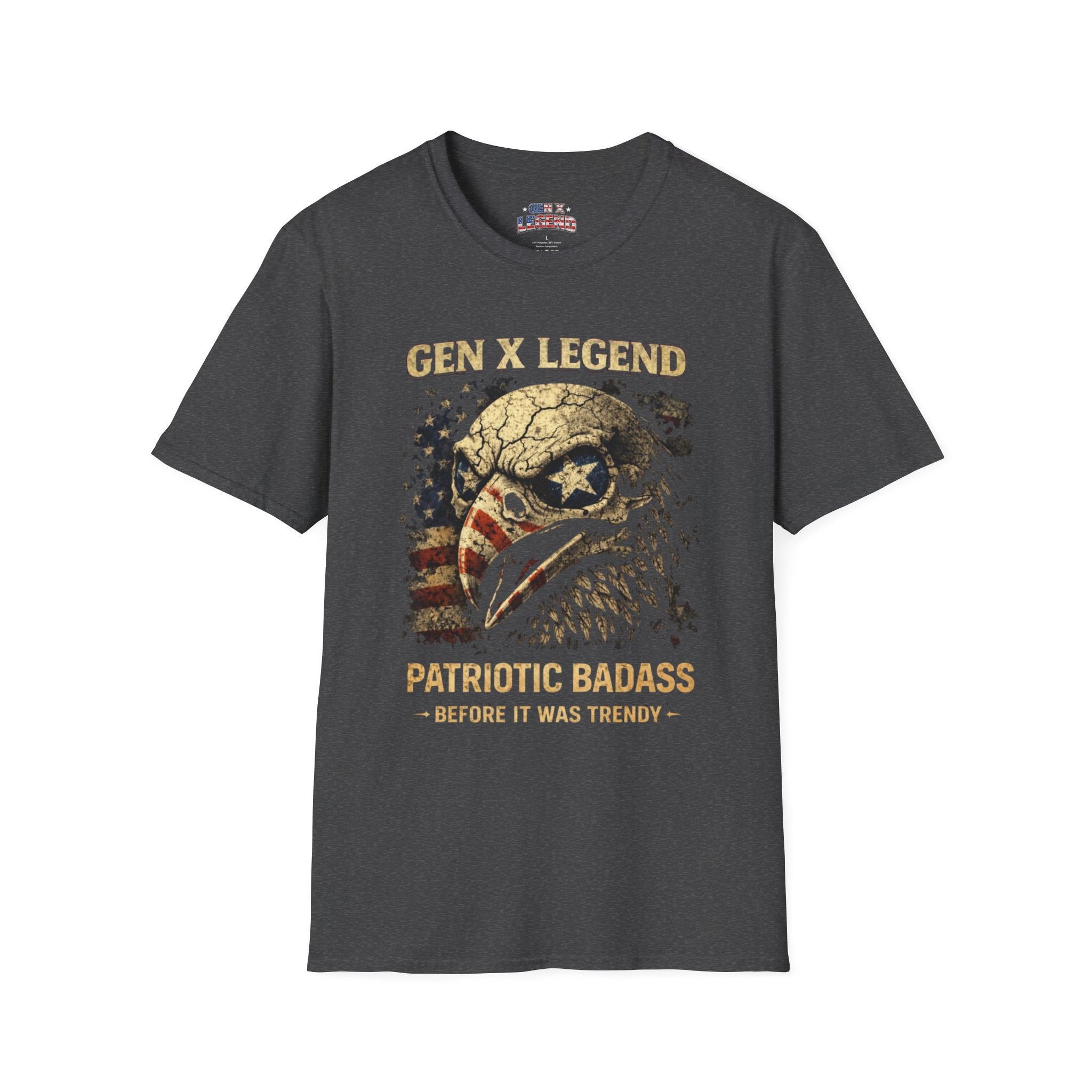 Gen X Legend T-Shirt — 'Patriotic' American Flag Tee