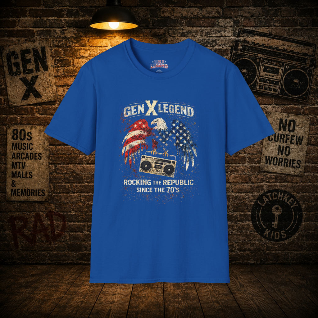 Gen X Legend T-Shirt — 'Rocking the Republic'