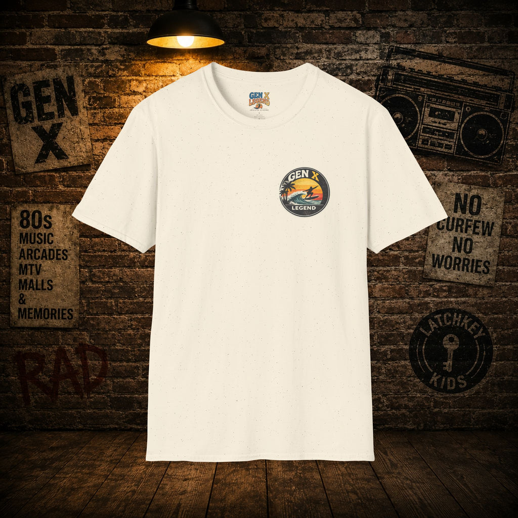 Gen X Legend T-Shirt — 80's Heatwave - 'Surf Legend'