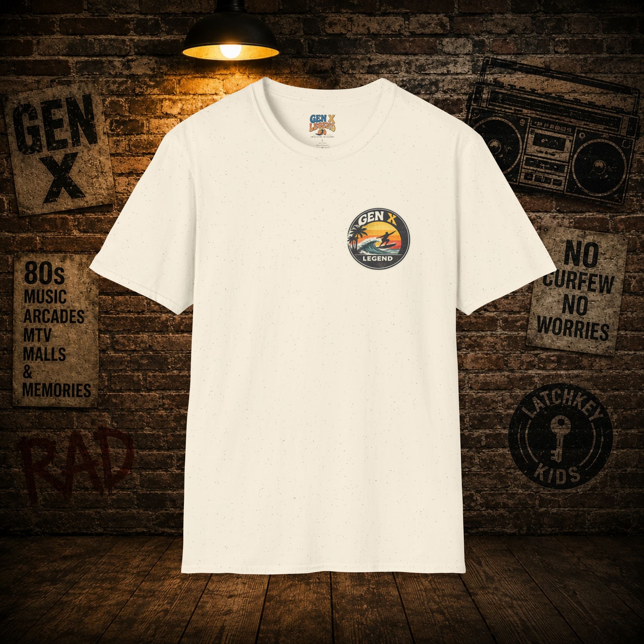 Gen X Legend T-Shirt — 80's Heatwave - 'Surf Legend'