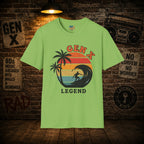 Gen X Legend T-Shirt — 80's Heatwave - 'Pacific Surf'