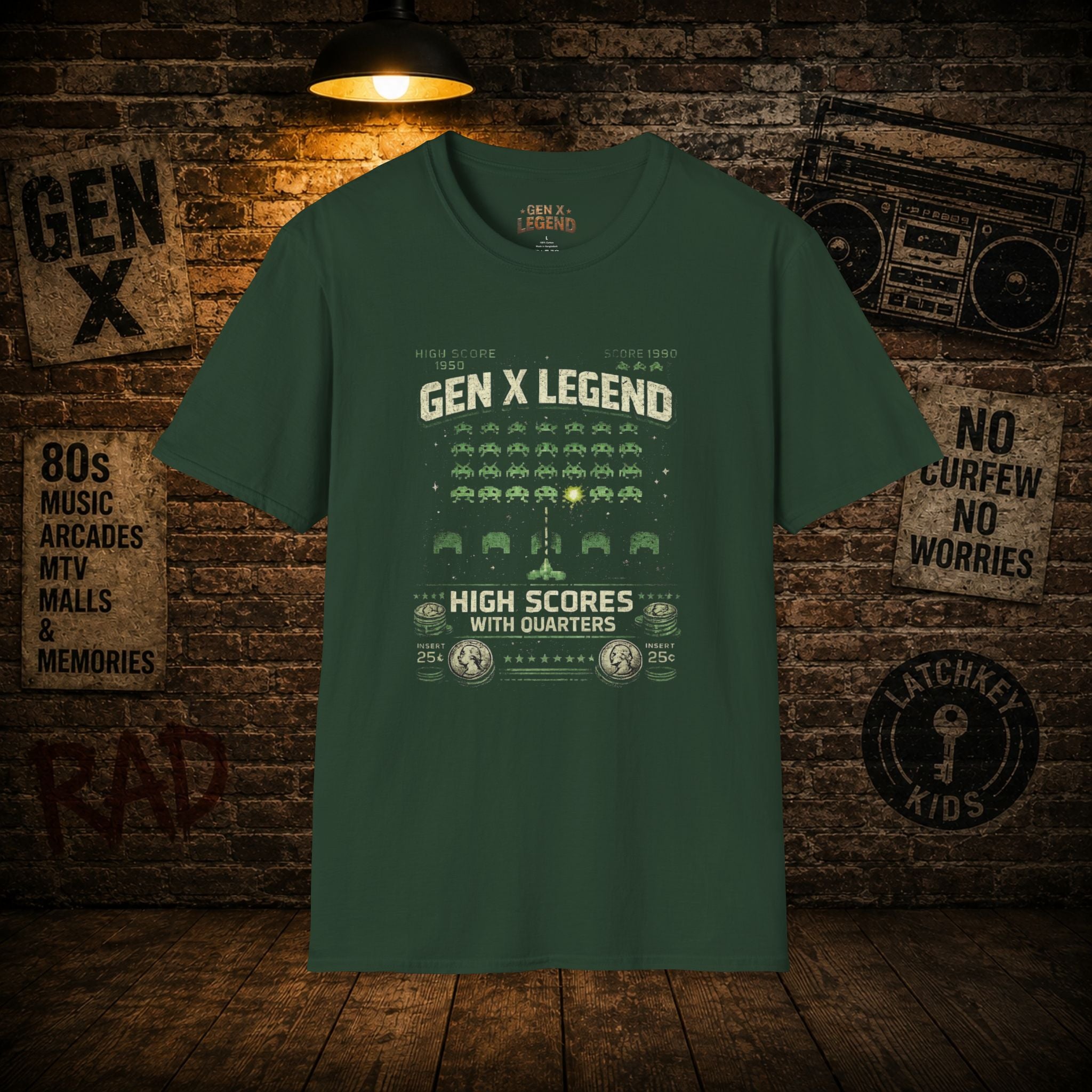 Gen X Legend T-Shirt — 'Quarters'