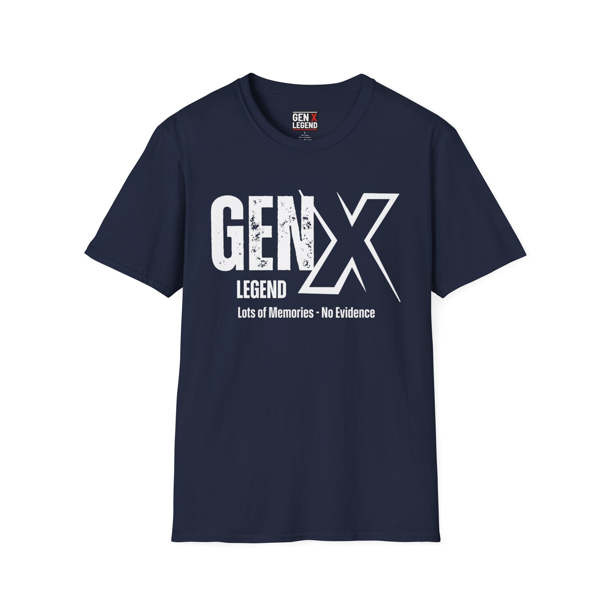 Gen X Legend T-Shirt — 'No Evidence'
