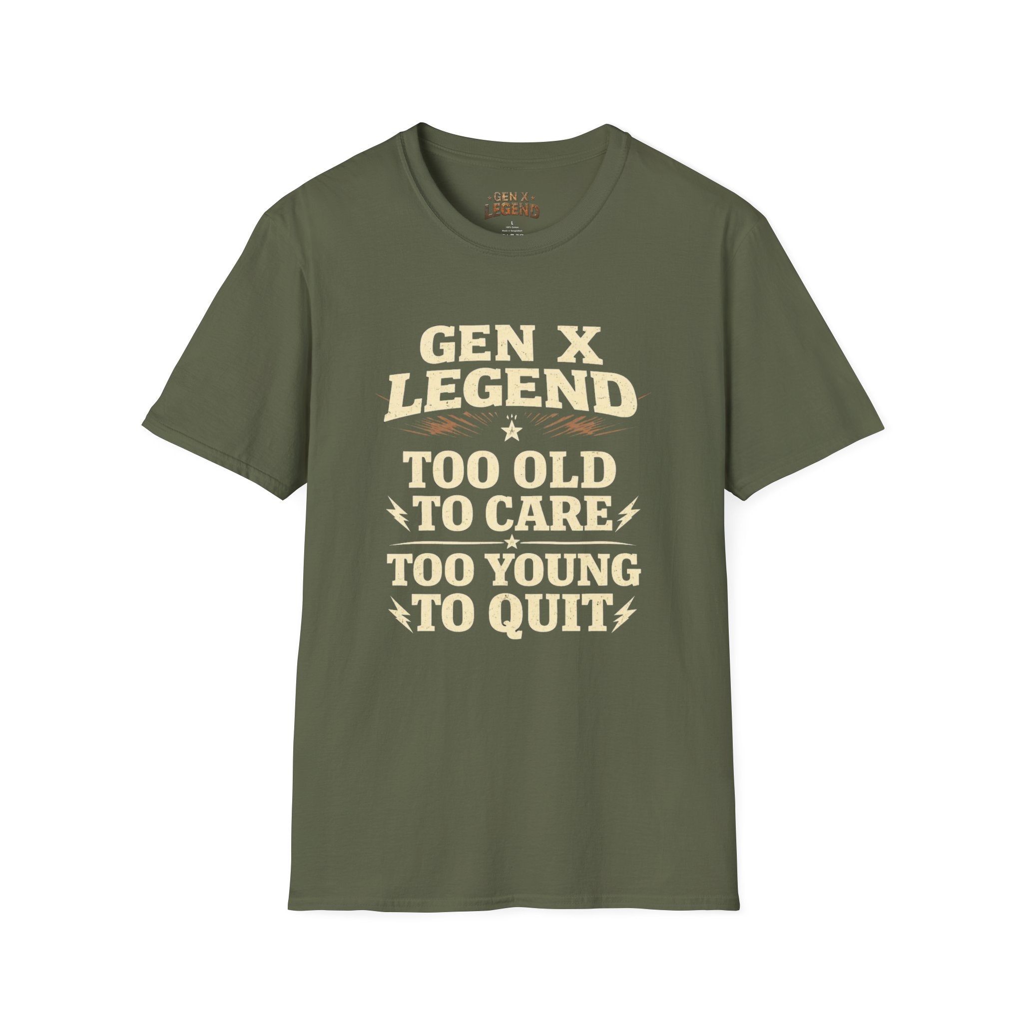 Gen X Legend T-Shirt — 'Too Old'
