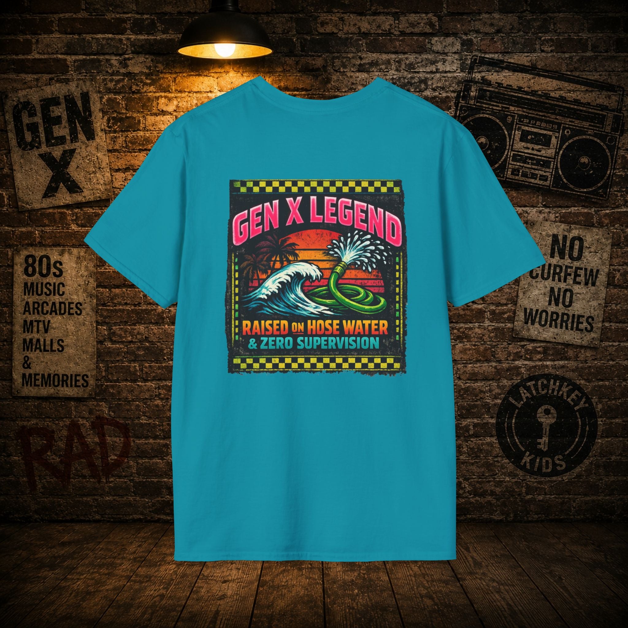 Gen X Legend T-Shirt — 80's Heatwave - 'Hose Water'