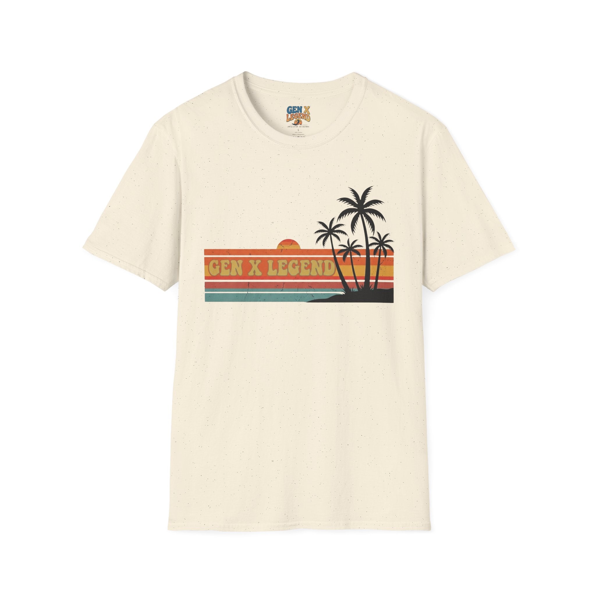 Gen X Legend T-Shirt — 80's Heatwave - 'Pacific Beach'