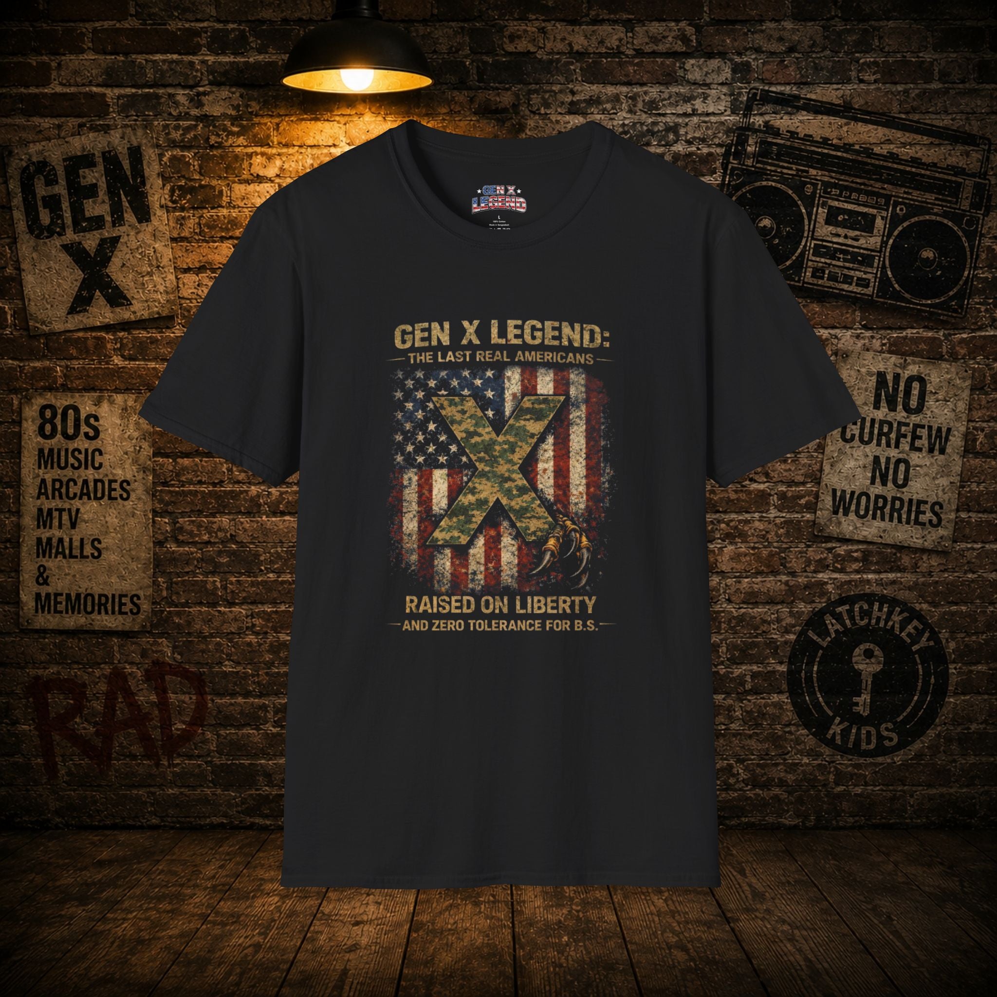 Gen X Legend T-Shirt — 'Last Real Americans'