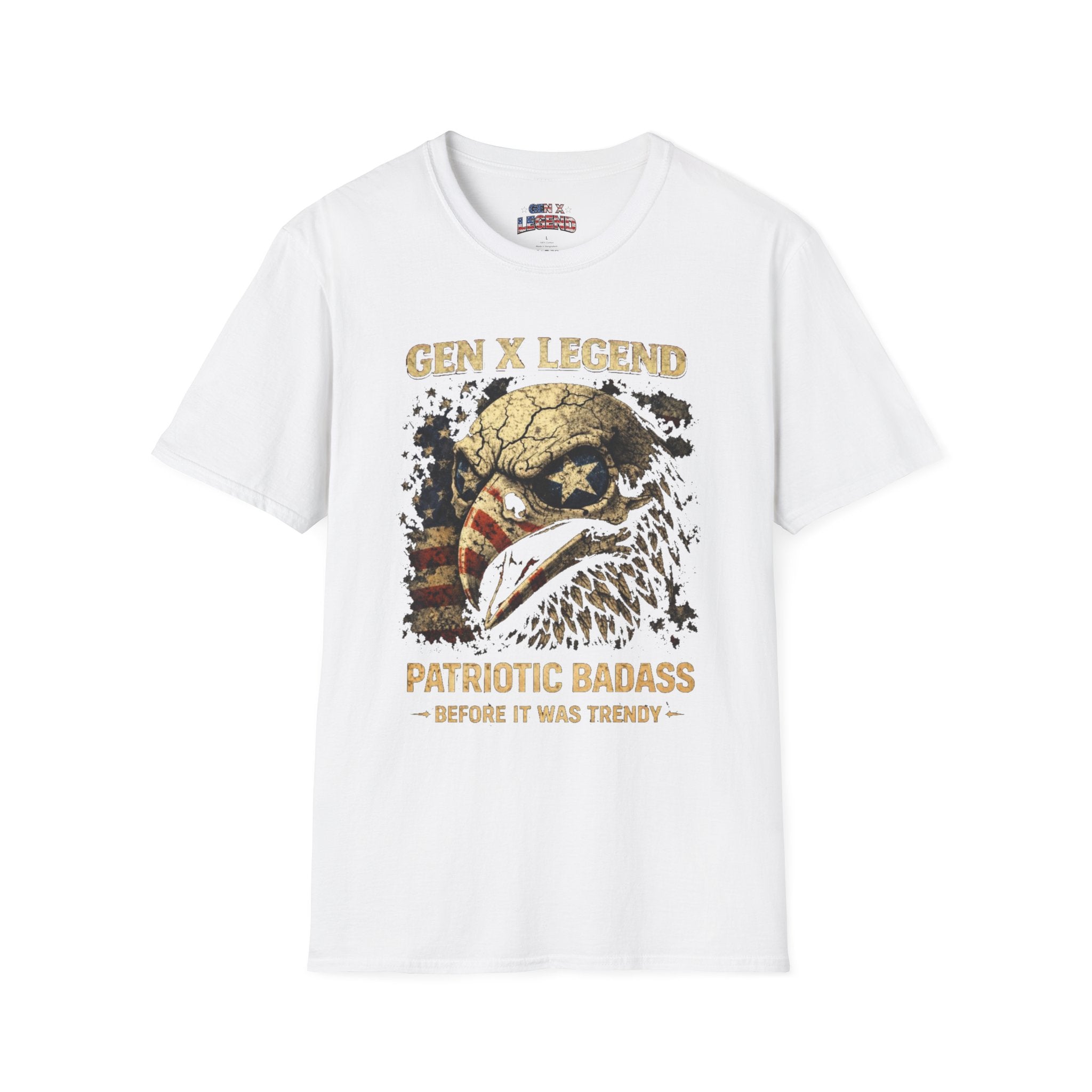 Gen X Legend T-Shirt — 'Patriotic' American Flag Tee