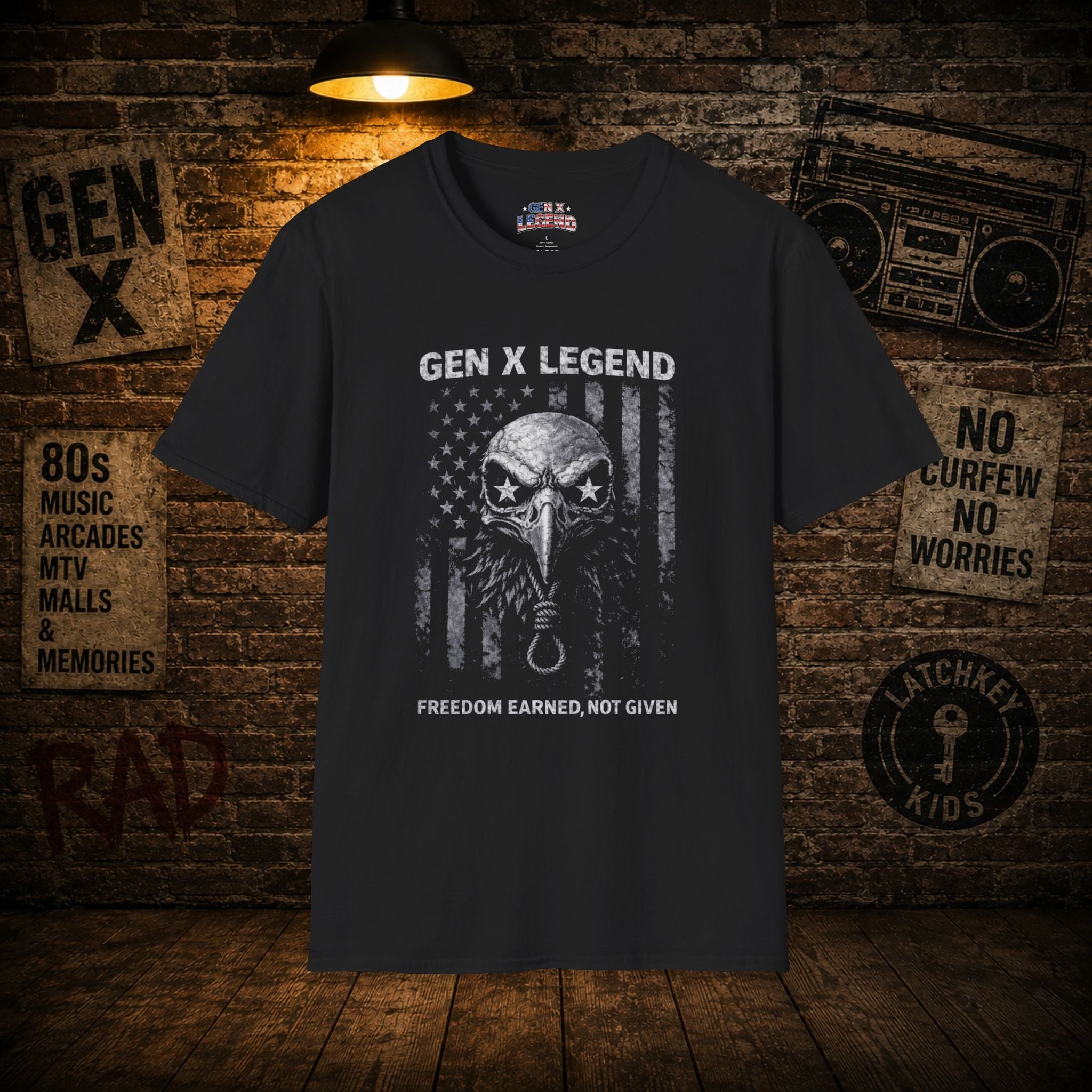 Gen X Legend T-Shirt — 'Freedom Earned'