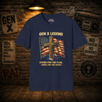 Gen X Legend T-Shirt — 'Stand For The Flag'