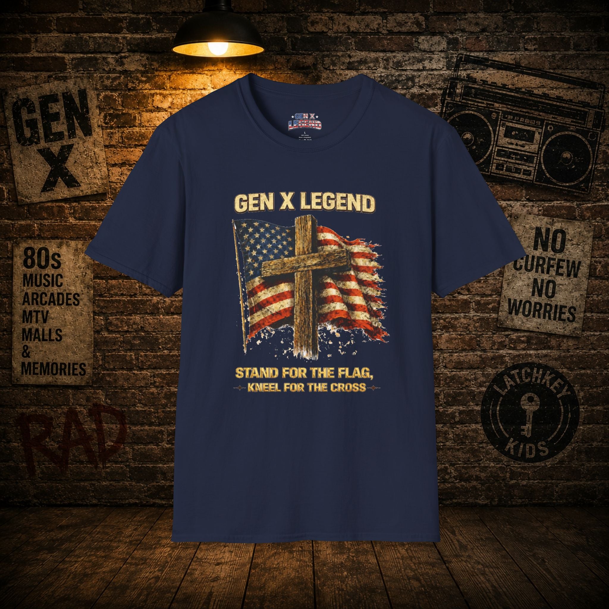Gen X Legend T-Shirt — 'Stand For The Flag'