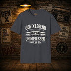 Gen X Legend T-Shirt — 'Unimpressed'