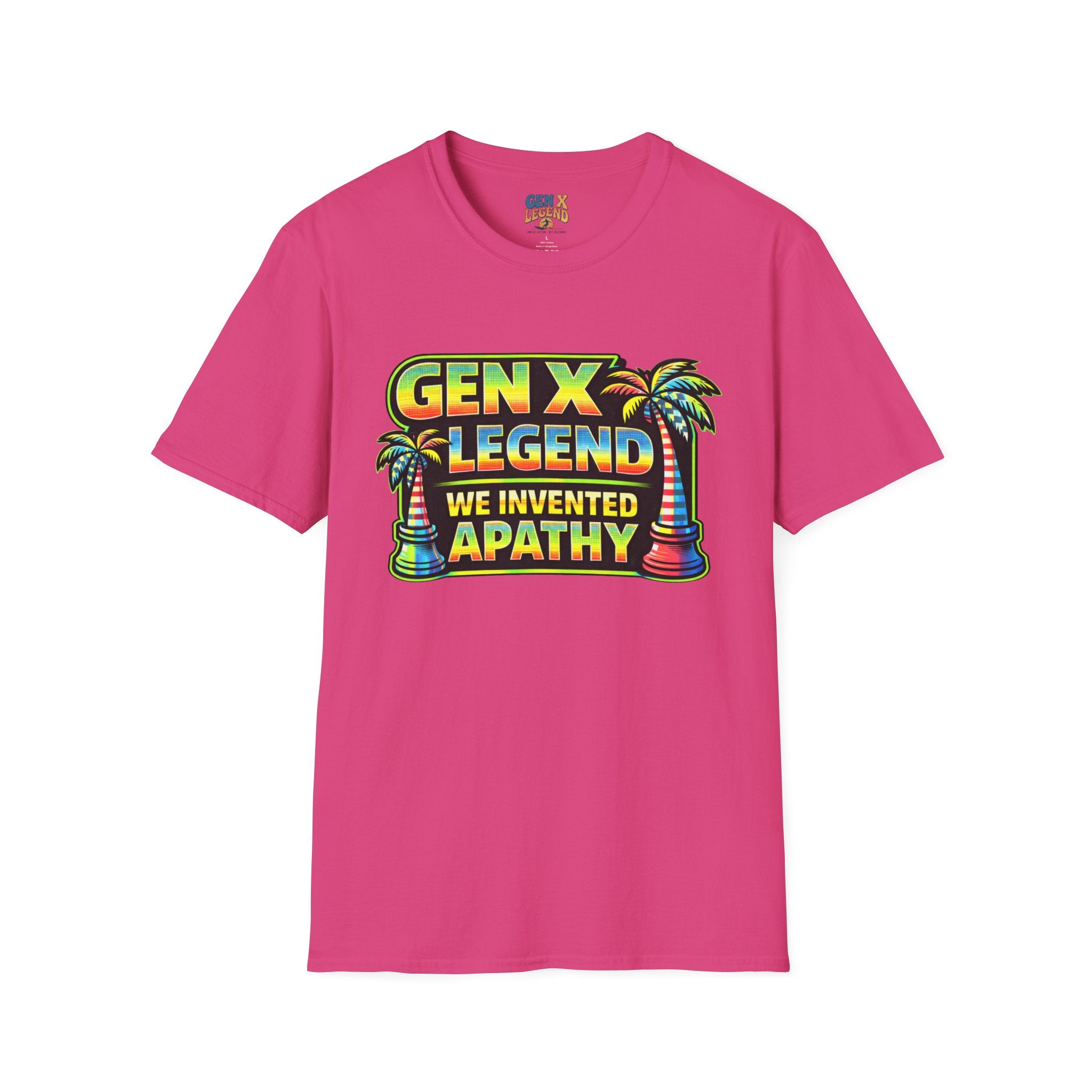 Gen X Legend T-Shirt — 80's Heatwave - 'Apathy'