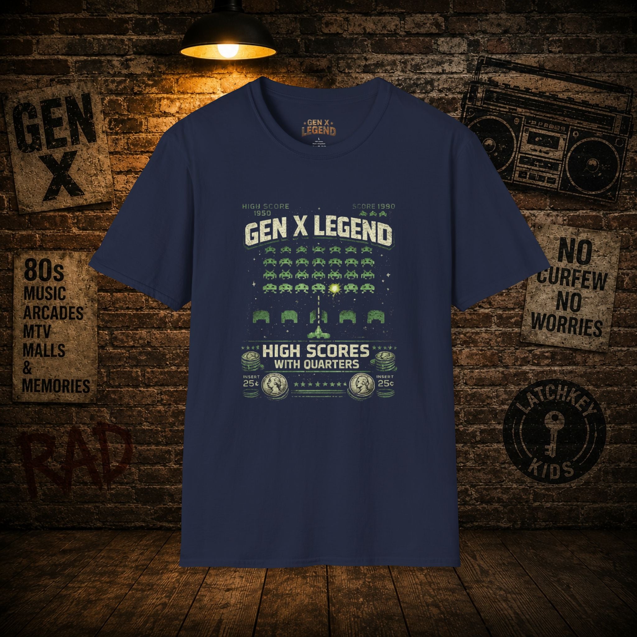 Gen X Legend T-Shirt — 'Quarters'