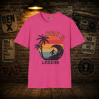 Gen X Legend T-Shirt — 80's Heatwave - 'Pacific Surf'