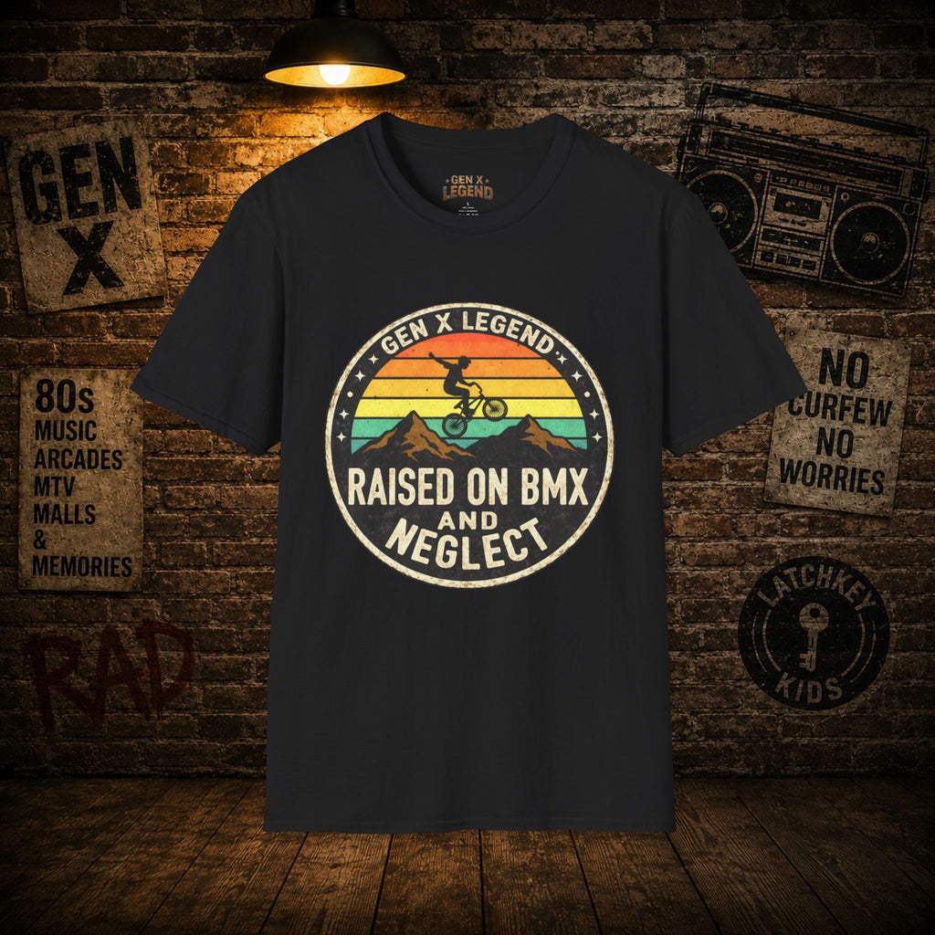 Gen X Legend T-Shirt — 'Raised on BMX'