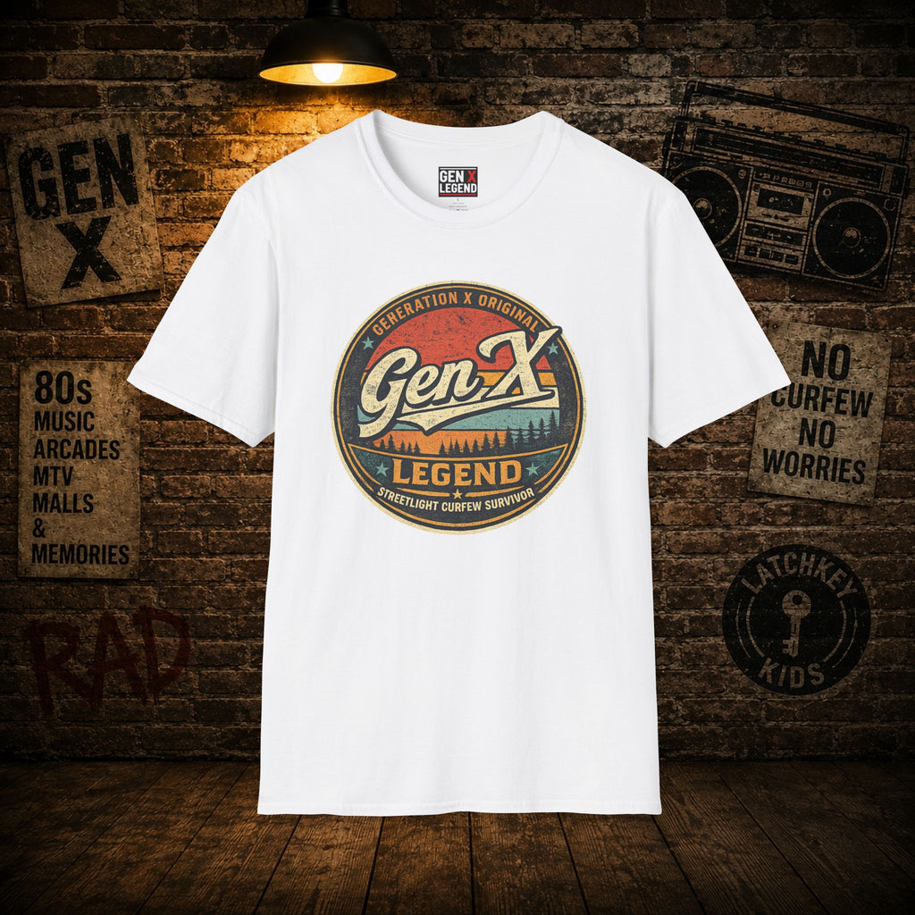 Gen X Legend T-Shirt — 'Streetlight Curfew'