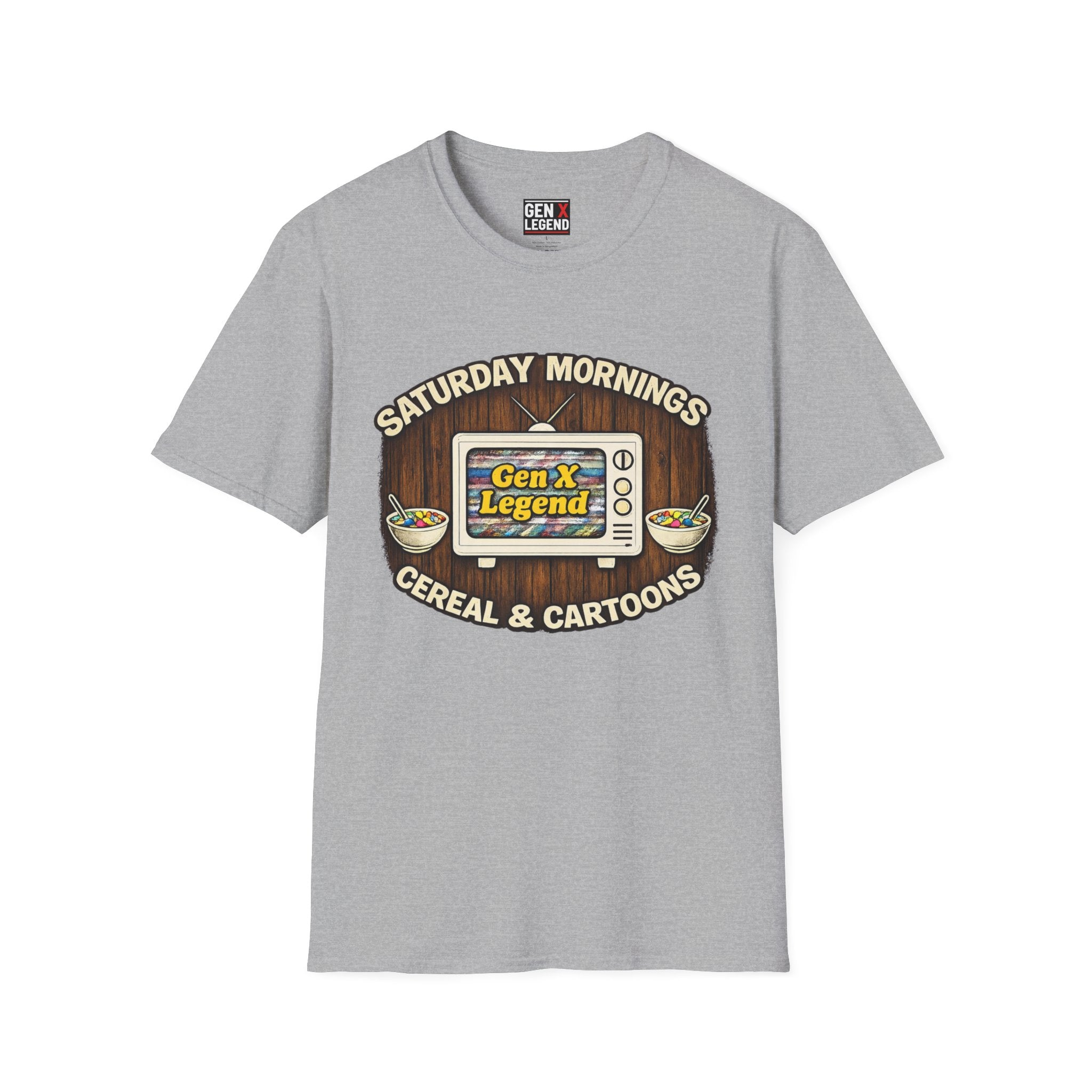 Gen X Legend T-Shirt — 'Saturday Mornings'
