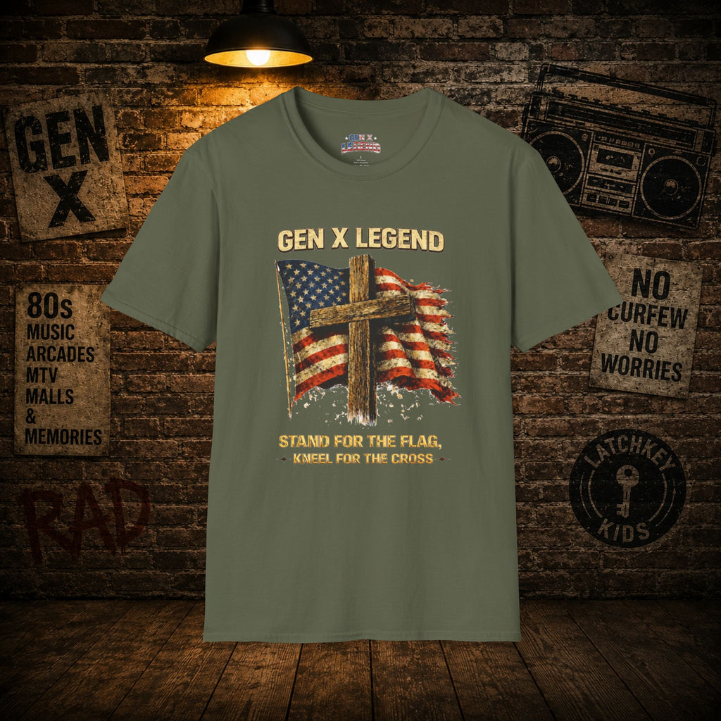 Gen X Legend T-Shirt — 'Stand For The Flag'