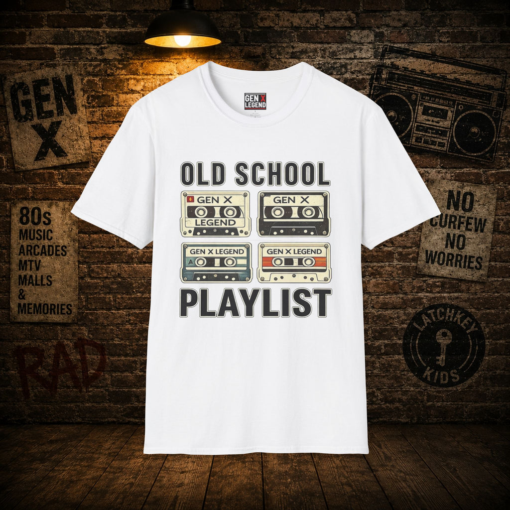 Gen X Legend T-Shirt — 'Old School Playlist'