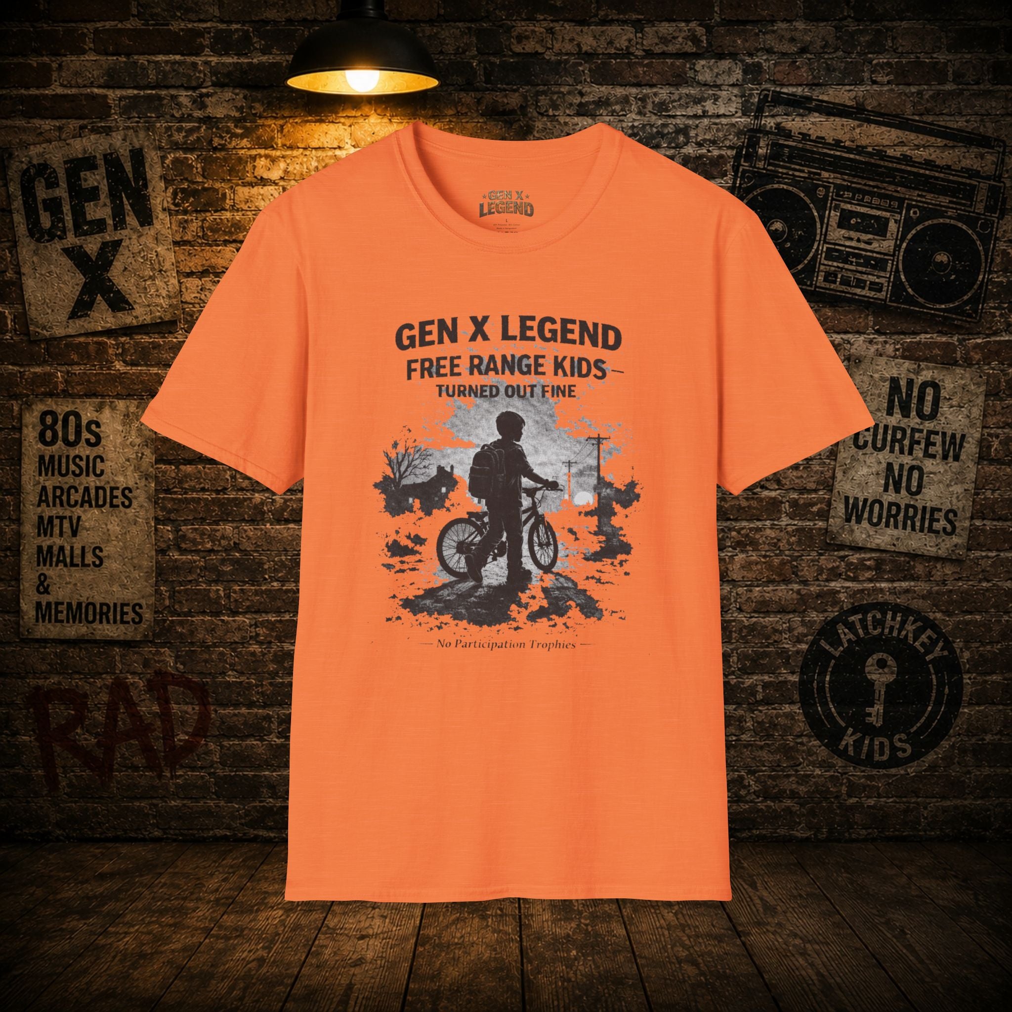 Gen X Legend T-Shirt — 'Free Range Kids'