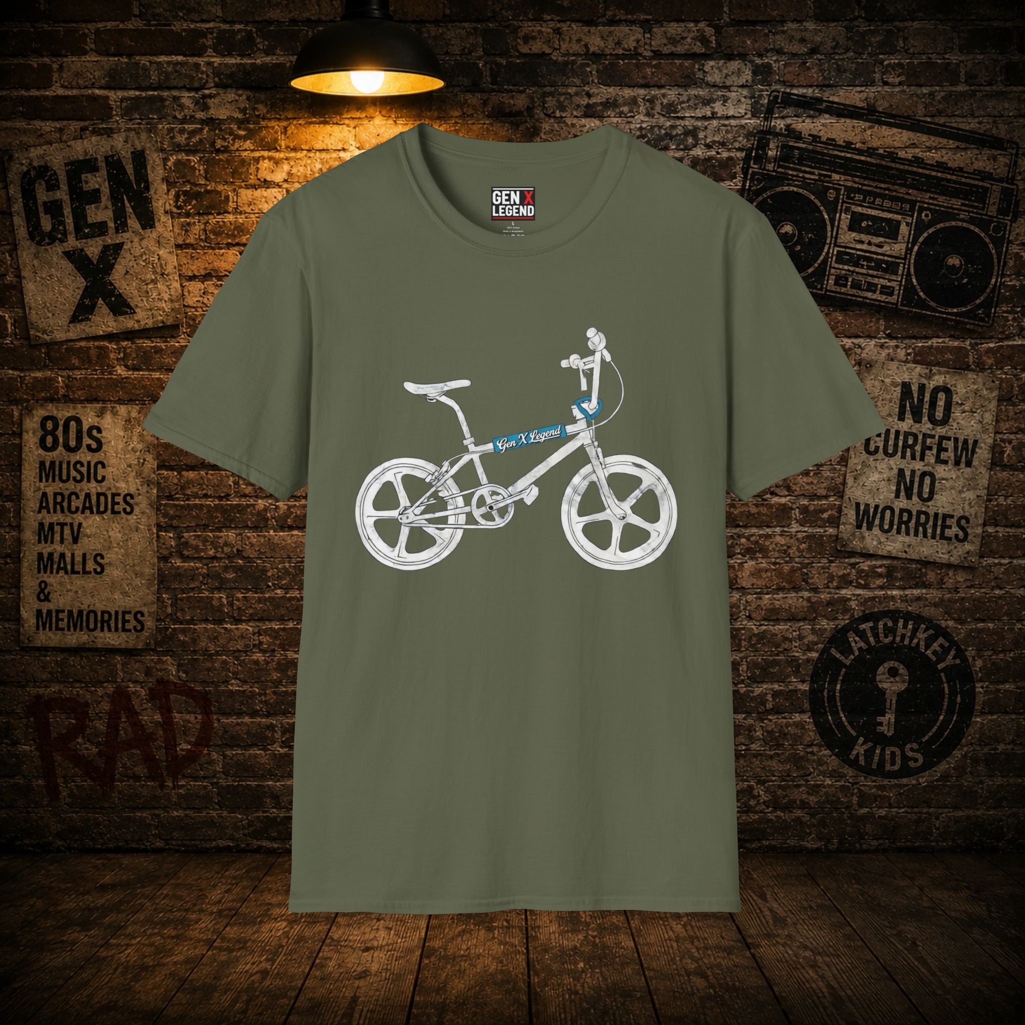 Gen X Legend T-Shirt — 'BMX Bike'