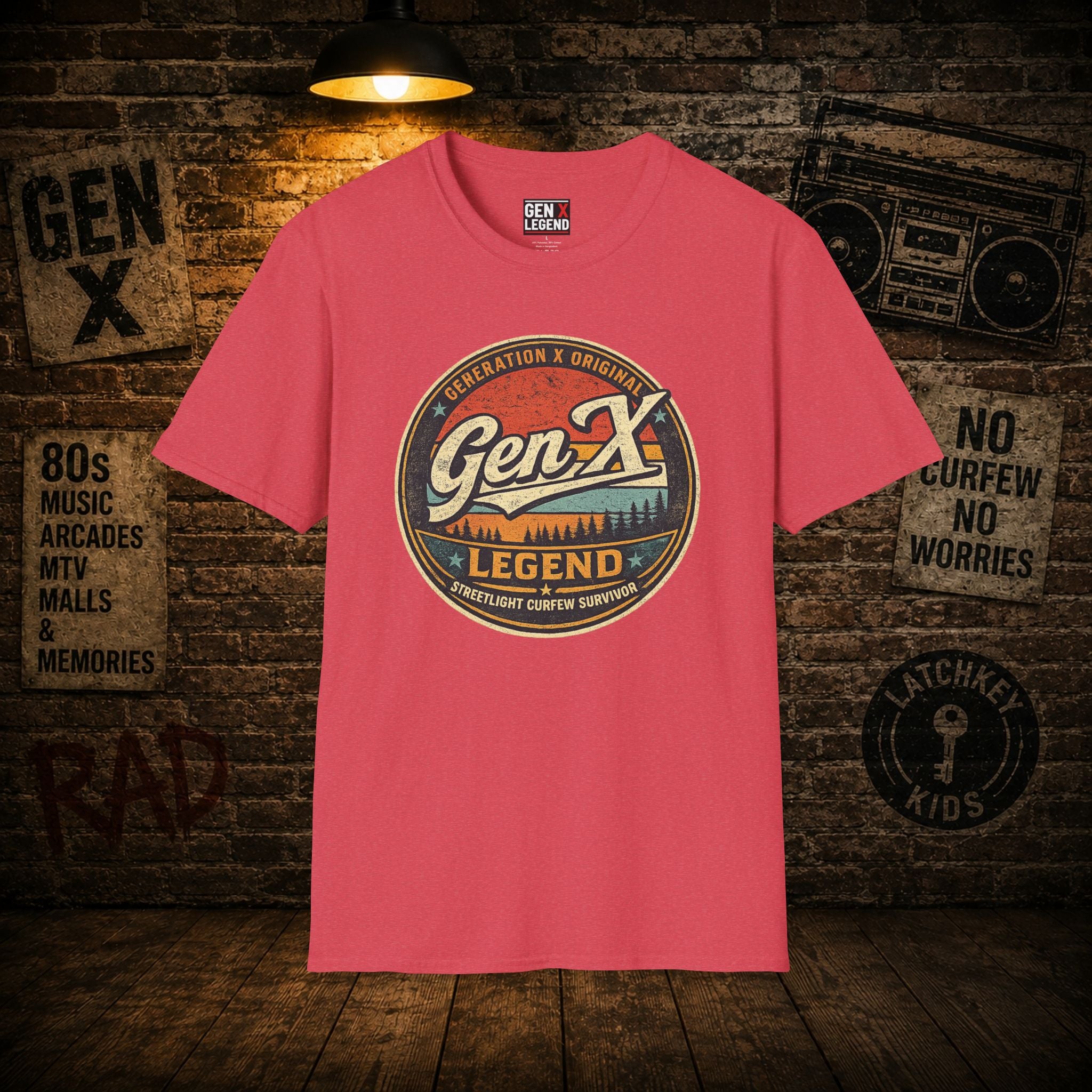 Gen X Legend T-Shirt — 'Streetlight Curfew'