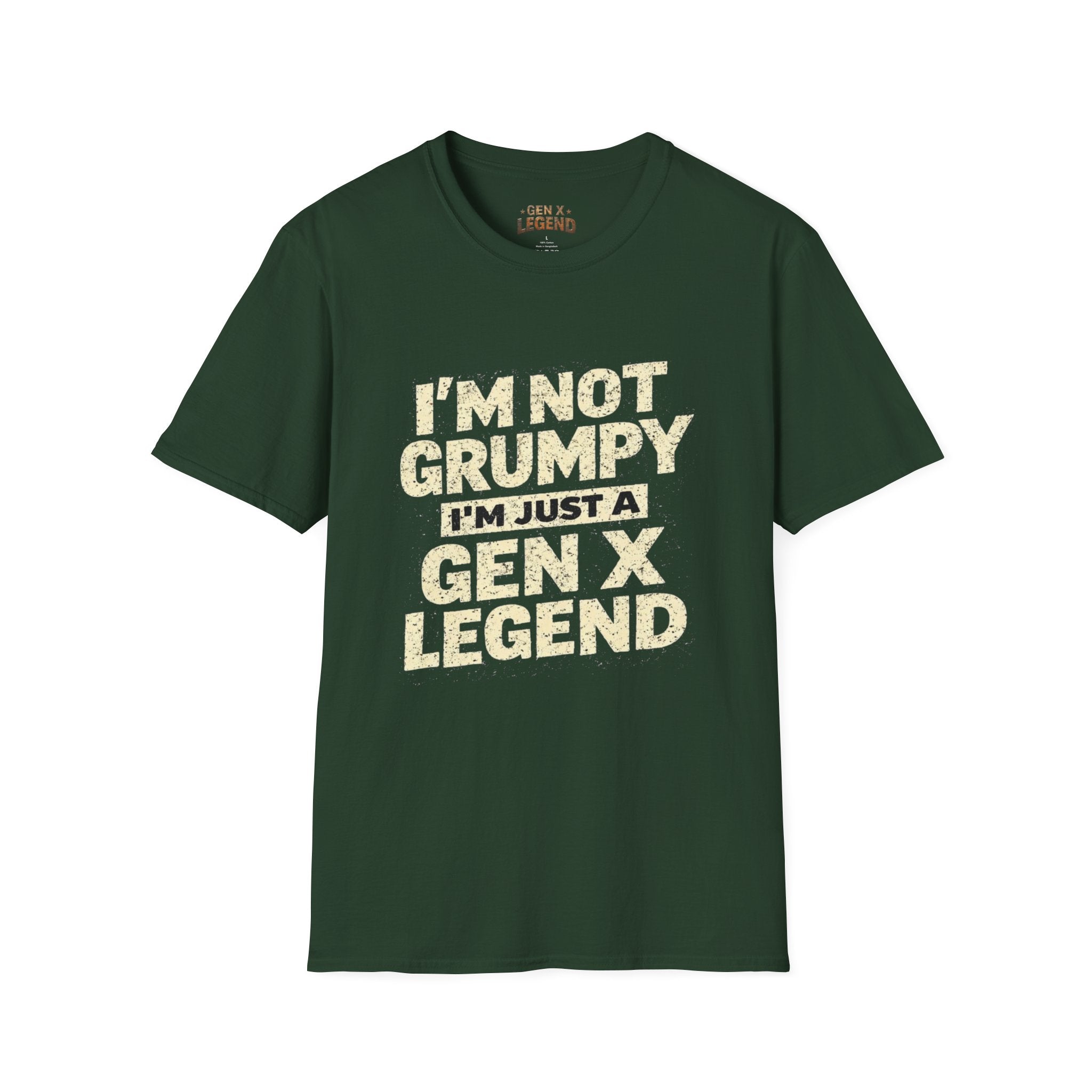 Gen X Legend T-Shirt — 'Not Grumpy'