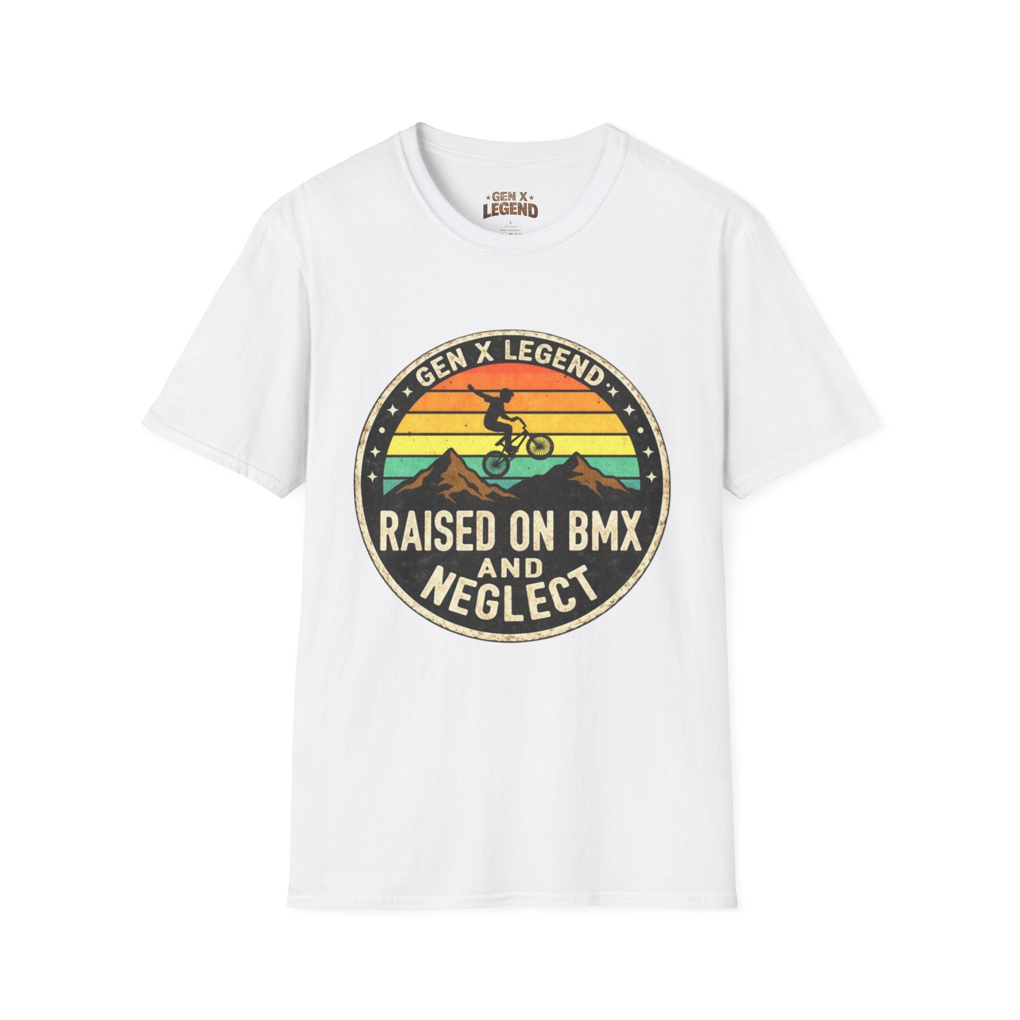 Gen X Legend T-Shirt — 'Raised on BMX'
